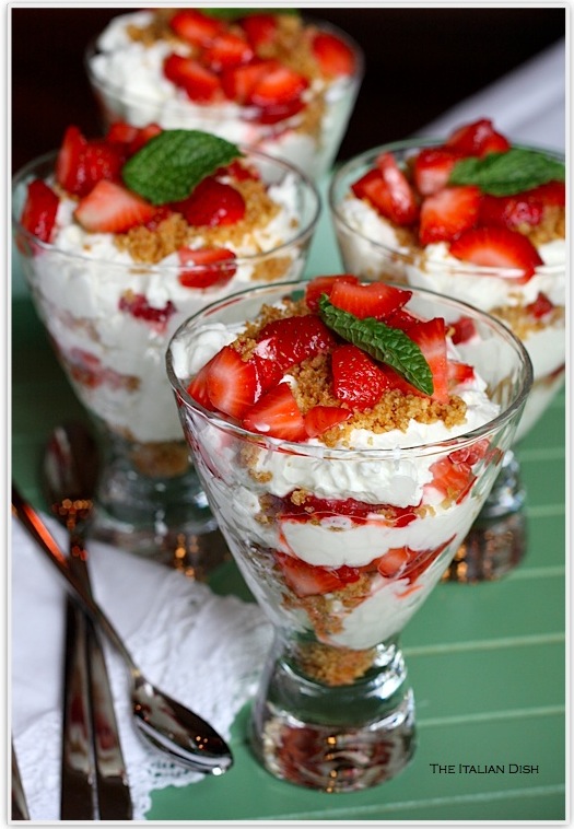 Cheesecake parfait